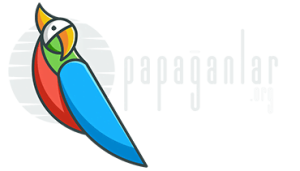 Papağanlar.Org Yeni Beyaz Logo