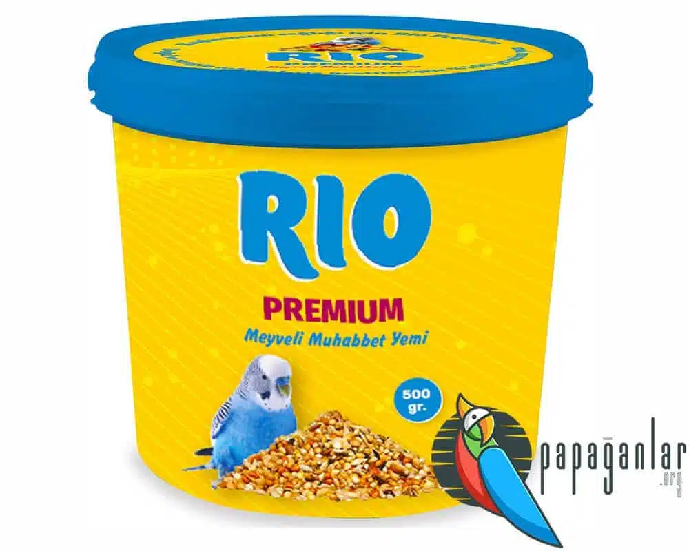 Rio Premium Meyveli Muhabbet Kuşu Yemi